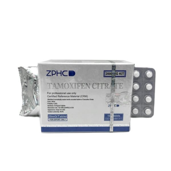 Tamoxifen Citrate (Nolvadex) ZPHC — 20 × 20 mg tablets