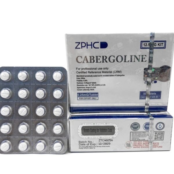 Cabergoline ZPHC — 0.25 mg × 25 tablets