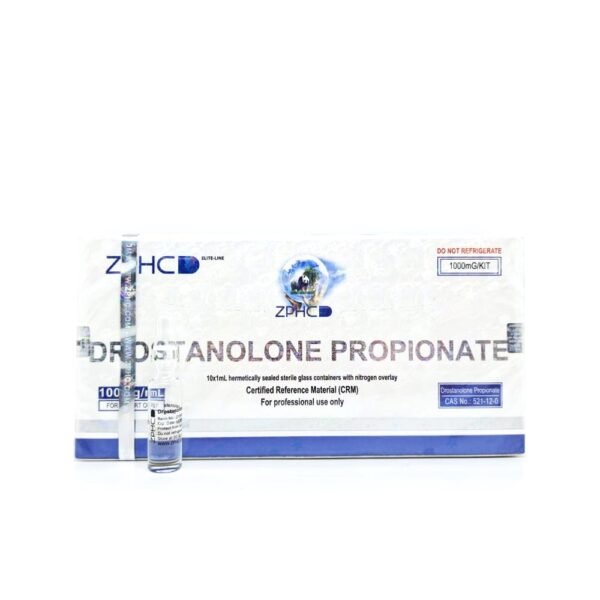 Drostanolone Propionate ZPHC 100 mg/ml — box with 10 × 1 ml ampoules (Masteron Prop)
