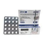 Close-up 10 mg Fluoxymesterone ZPHC tablet for strength and hardness research