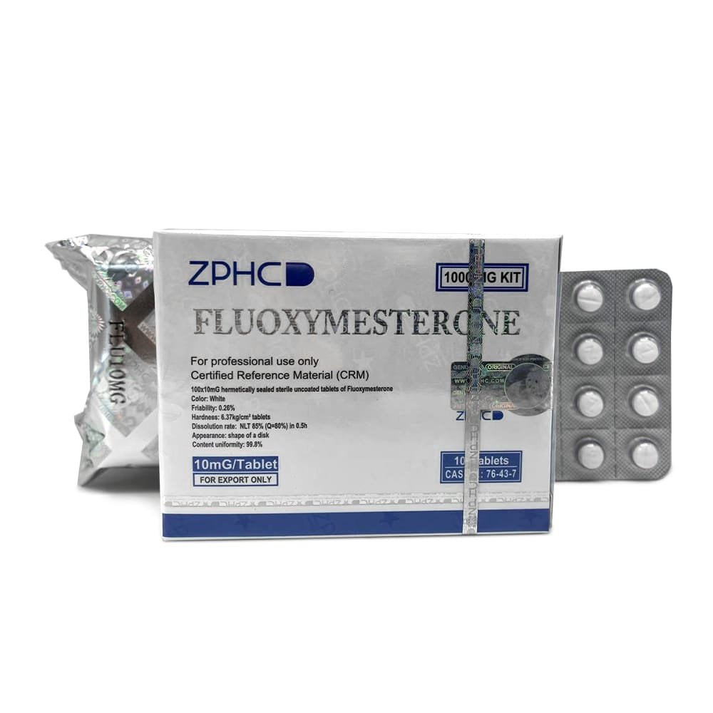 Fluoxymesterone (Halotestin) ZPHC 10 mg — bottle with 100 oral androgen tablets