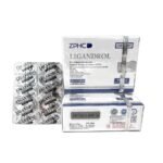 Blister showing 100 Ligandrol ZPHC tablets, each 10 mg LGD-4033 dose