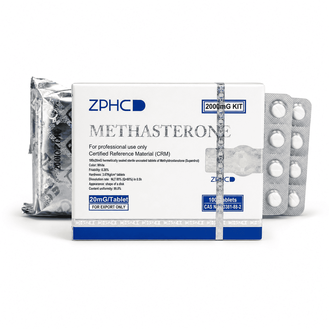Methasterone 20mg (100 Tablets) ZPHC Methasterone 20mg (100 Tablets) ZPHC