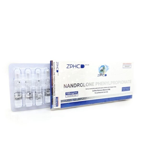 Nandrolone Phenylpropionate ZPHC 100 mg/ml — box with 10 × 1 ml ampoules (NPP)
