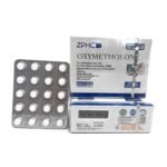 Blister showing 100 Oxymetholone ZPHC tablets, each 50 mg Anadrol dose