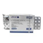 Oxymetholone ZPHC 50 mg oral anabolic – front view box of 100 tablets