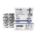 Blister with 100 RAD-150 ZPHC tablets, each 20 mg esterified RAD-140 dose