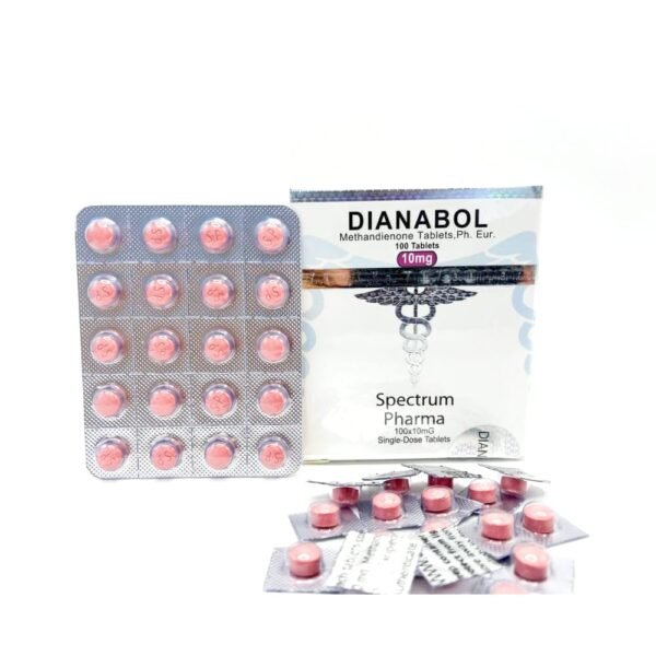 Dianabol 10mg Spectrum Pharma 100 tablets