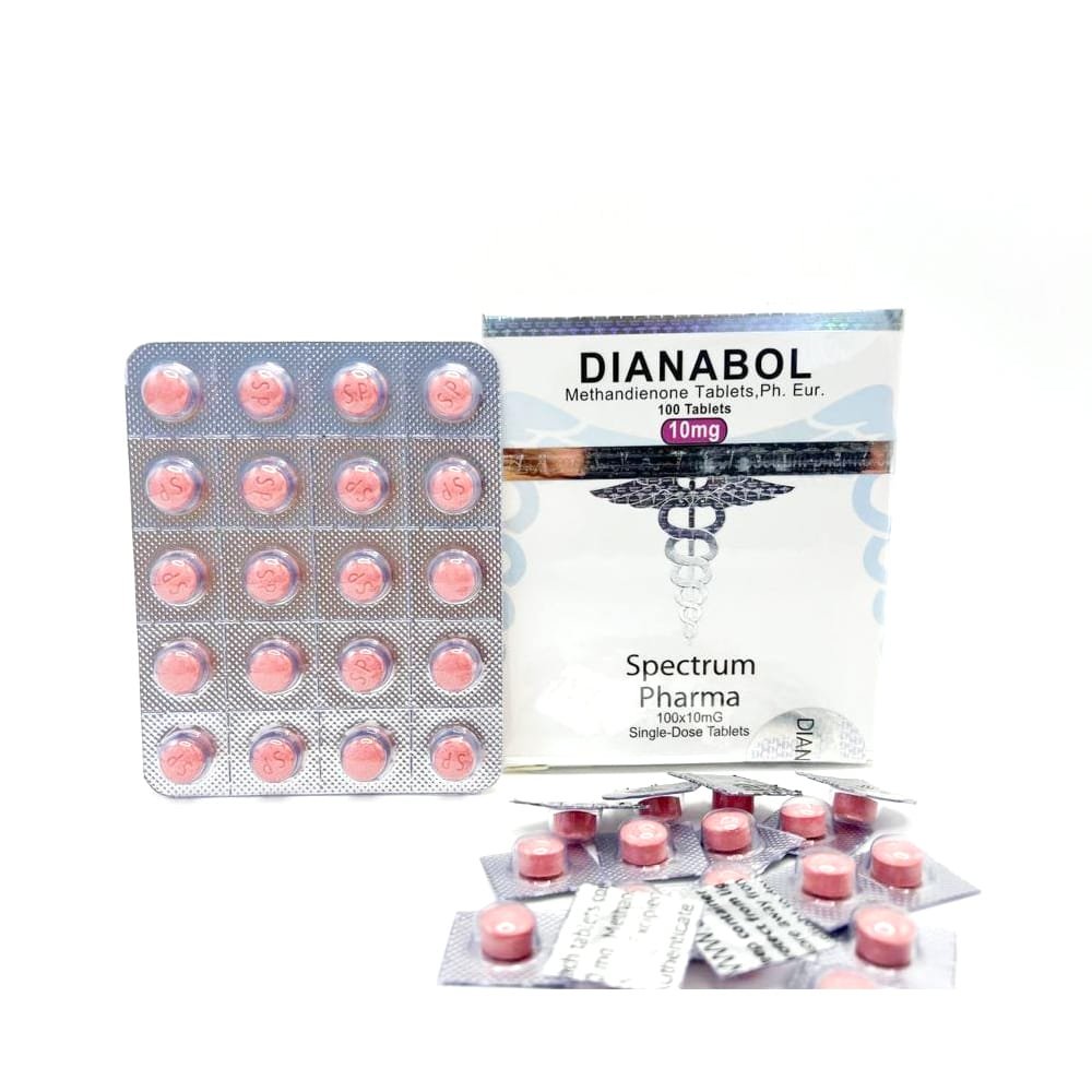 Dianabol 10mg Spectrum Pharma 100 tablets
