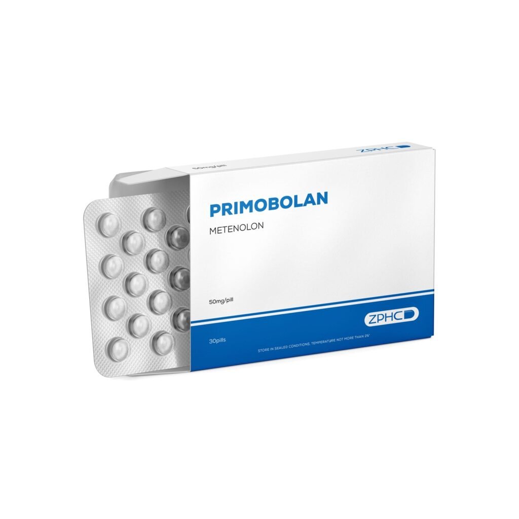 Primobolan (Methenolone Acetate) ZPHC 50 mg — front box of 100 tablets