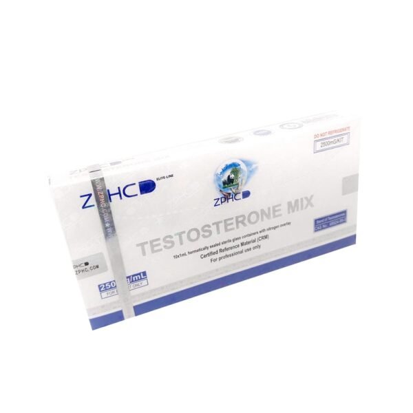Testosterone Mix ZPHC 250 mg/ml — box with 10 × 1 ml ampoules (Sustanon blend)