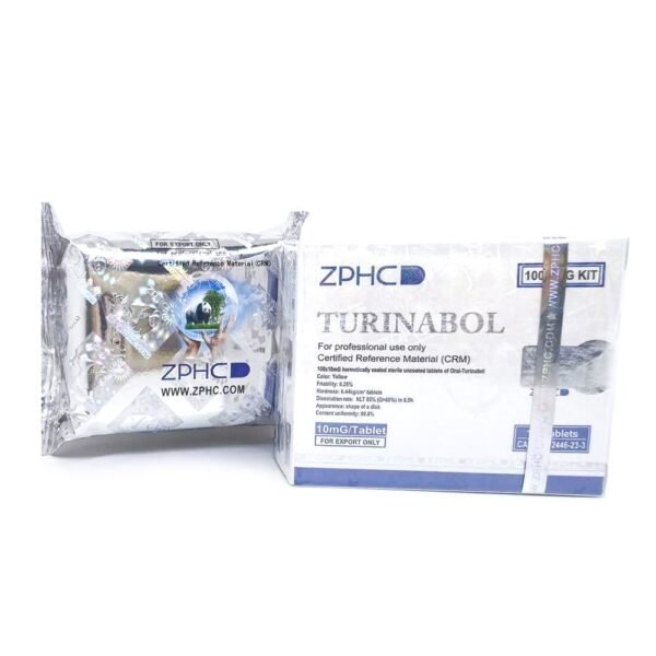 Turinabol (Tbol) ZPHC 10 mg — front box of 100 tablets