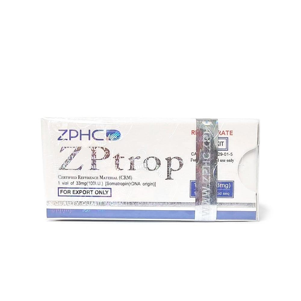 ZPtrop HGH ZPHC 100 IU — single lyophilized growth-hormone vial